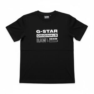 G-Star Black and White Men's T-Shirt
